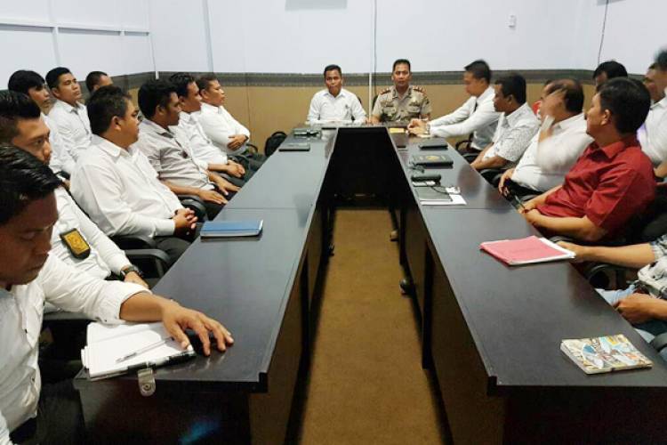 Polres Minsel Terima Kunjungan Majelis Kehormatan Notaris Wilayah Sulut